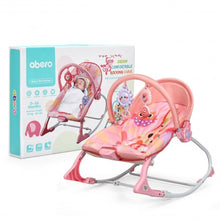 Load image into Gallery viewer, Baby Adjustable Swing Bouncer &amp; Rocker-Pink
