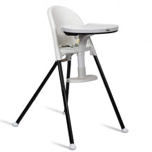 Load image into Gallery viewer, 3 in 1 Convertible Highchair with Detachable Double Trays-White
