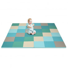 Load image into Gallery viewer, 58&#39;&#39; Toddler Foam Play Mat Baby Folding Floor Mat for Home/Daycare School
