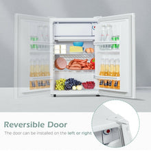 Load image into Gallery viewer, 2.5 Cu Ft Compact Single Door Refrigerator with Freezer-White
