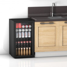 Load image into Gallery viewer, 120 Can Beverage Mini Refrigerator w/ Glass Door

