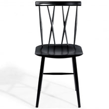 Load image into Gallery viewer, Set of 2 Armless Cross Back Kitchen Dining Side Chairs

