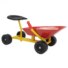 Load image into Gallery viewer, 8&quot; Heavy Duty Kids Ride-on Sand Dumper w/ 4 Wheels-Red
