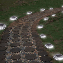 Load image into Gallery viewer, 8 Pack Road Driveway Pathway Ground Solar Power LED Lights
