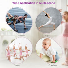 Load image into Gallery viewer, 4 Inch x 8 Inch Folding Gymnastics Panel Mat with Handles Hook-Pink

