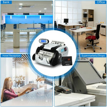 Load image into Gallery viewer, Money Counter Bill Counting Machine with UV/MG/IR/MT Counterfeit Detection
