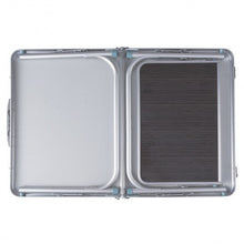 Load image into Gallery viewer, Aluminum Folding Picnic Camping Table with MDF Table Top

