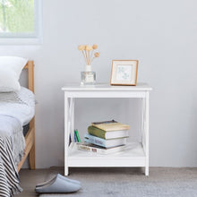 Load image into Gallery viewer, X-Design Display Accent Sofa Side Nightstand Table-White
