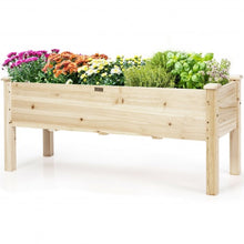 Load image into Gallery viewer, Raised Garden Bed Elevated Planter Box Wood for Vegetable Flower Herb
