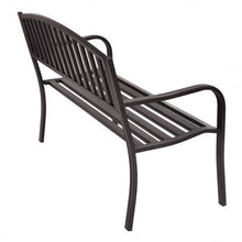 Load image into Gallery viewer, 50&quot; Patio Garden Bench Park Yard Outdoor Furniture
