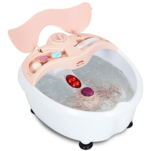 Spa Bubble Vibration Bath Foot Massager