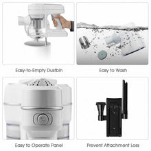 Load image into Gallery viewer, 6 in 1 Cordless Handheld Stick Vacuum Cleaner with Detachable Battery
