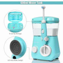 Load image into Gallery viewer, 600 mL Power Dental Flosser with 10 Pressure Levels-Blue
