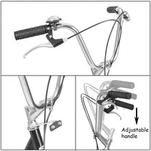 Load image into Gallery viewer, 24&quot; Single Speed 3-wheel Bicycle Adult Tricycle Seat-Black
