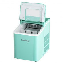 Load image into Gallery viewer, Portable Countertop Ice Maker Machine with Scoop-Green

