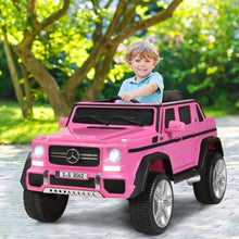 Load image into Gallery viewer, 12V Licensed Mercedes-Benz Kids Ride On Car-Pink
