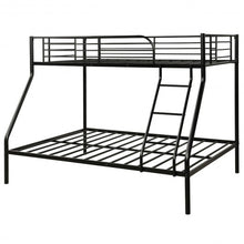Load image into Gallery viewer, Twin over Full Bunk Sturdy Metal Bed
