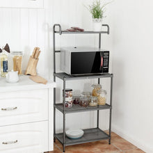 Load image into Gallery viewer, 4-Tier Baker�s Rack Stand Shelves Kitchen Storage Rack Organizer
