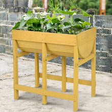 Load image into Gallery viewer, Raised Wooden Planter Vegetable Flower Bed with Liner
