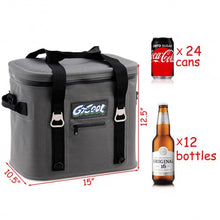 Load image into Gallery viewer, 24-Can Soft Cooler Water-Resistant Leakproof Insulated Lunch Bag
