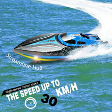 Load image into Gallery viewer, H100 2.4 G Radio Controlled RC High Speed Racing Boat
