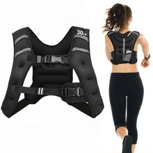 Load image into Gallery viewer, 30LBS Workout Weighted Vest with Mesh Bag Adjustable Buckle
