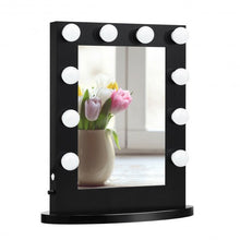 Load image into Gallery viewer, Hollywood Makeup Vanity Mirror tanding Vanity Makeup Mirror
