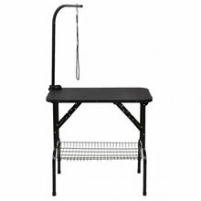 Load image into Gallery viewer, 32&quot; Pet Grooming Table Durable Foldable Rubber Top
