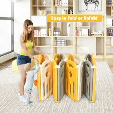 Load image into Gallery viewer, 16-Panel Foldable Baby Playpen with Sound
