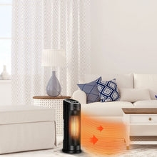 Load image into Gallery viewer, 1500 W LED Portable Oscillating PTC Ceramic Space Heater
