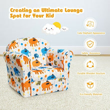 Load image into Gallery viewer, Kids Elephant Upholstered Sofa with Armrest
