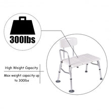 Load image into Gallery viewer, Medical Adjustable Shower Chair Bath Seat
