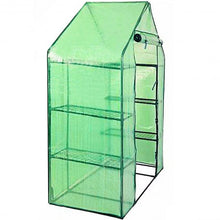 Load image into Gallery viewer, Portable Mini Outdoor Walk-in 4 Shelves Greenhouse
