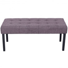 Load image into Gallery viewer, Stylish Durable Linen Ottoman Bench
