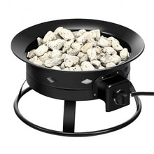 Load image into Gallery viewer, Portable Propane Outdoor Gas Fire Pit with Cover and Carry Kit
