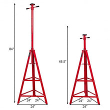 Load image into Gallery viewer, Adjustable Height Heavy Duty 2 Ton Under Tripod Jack
