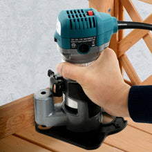Load image into Gallery viewer, 1.25HP Palm Router Electric Trimmer Kit Variable Woodworking Tool
