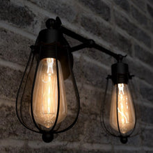 Load image into Gallery viewer, Wire Caged Vintage Industrial Retro Edison Wall Lamp
