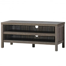 Load image into Gallery viewer, 3-Tier TV Stand Console Cabinet for TV&#39;s up to 45&quot; with Storage Shelves-Gray
