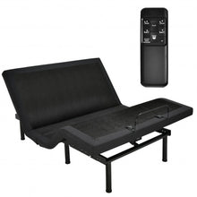 Load image into Gallery viewer, Adjustable Electric Bed Frame with Massage Remote Control
