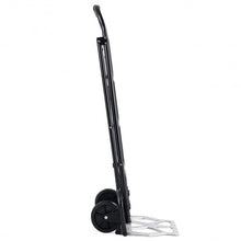 Load image into Gallery viewer, 2-in-1 Convertible 3-Step Ladder Hand Truck with Two Wheels
