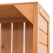 Load image into Gallery viewer, Wooden Potting Bench Outdoor Storage Cabinet
