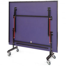 Load image into Gallery viewer, Removable Foldable Net Table Tennis Table with Locking Casters
