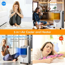 Load image into Gallery viewer, Portable Air Cooler Fan and Heater Humidifier
