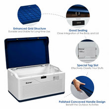 Load image into Gallery viewer, 37-Gallon Stackable Locking Storage Container

