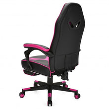 Load image into Gallery viewer, Computer Massage Gaming Recliner Chair with Footrest-Pink
