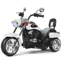 Load image into Gallery viewer, 6V 3 Wheel Kids Motorcycle-White
