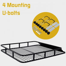 Load image into Gallery viewer, 48&quot; x 40&quot; Universal Basket Car Top Roof Rack

