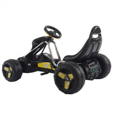 Load image into Gallery viewer, Go Kart Kids Ride Car Pedal Powered Car 4 Wheel Racer Toy Stealth Outdoor-Black
