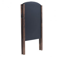 Load image into Gallery viewer, 40&quot; Wood A-Frame Sidewalk Wedding Signage Chalkboard
